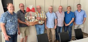 Gratulation zum 90. Geburtstag und Ehrung unseres Vorstandskollegen Karl-Heinz Thode